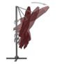 Cantilever Umbrella with Aluminium Pole Bordeaux Red 400x300 cm Image 6