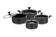 Pot set woth glass lid