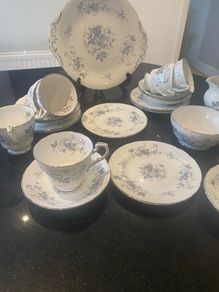 Beautiful Royal Standard  Melody pattern 21 piece tea set