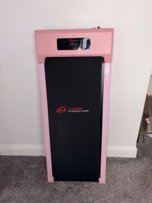 Pink Home Fitness Treadmill Walking Pad