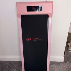 Pink Home Fitness Treadmill Walking Pad