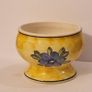 Vibrant Hand-Painted Ceramic Cafe au Lait Pinch Bowl. Image 4