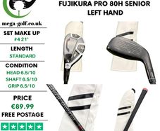 Taylormade M1 2016 Hybrid / #4 21 Degree / Fujikura Pro 80H Senior / Left Hand