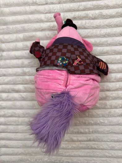 Disney Pixar Inside Out Bing Bong Talking Singing Plush Soft Pink Tomy approx. 28 cm. Used Please see photos