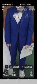Boys communion suit & Tommy Hilfiger high tops