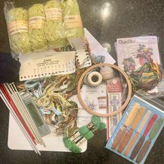 Knitting and Embroidery Bundle