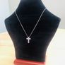 Genuine Gucci 925 Silver Cross Pendant & Chain Image 6