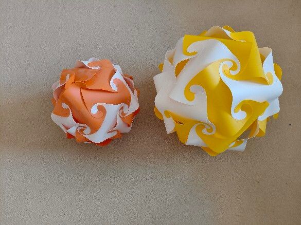 Puzzle lamp shade