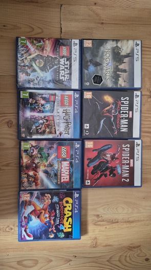 PS4/PS5 Games, for anyone interested in individual prices text me.
