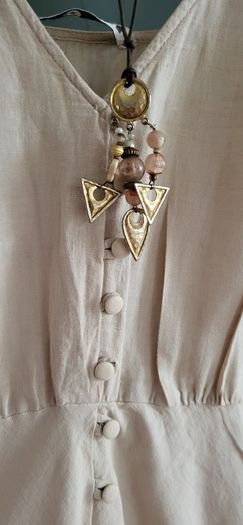 Zara Linen Midi Sz Xl (fit 12-14uk)