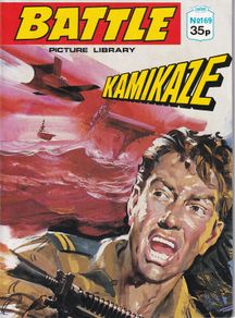 Battle Picture Action #169 Kamikaze 1988 Ron Philips Uk Comic