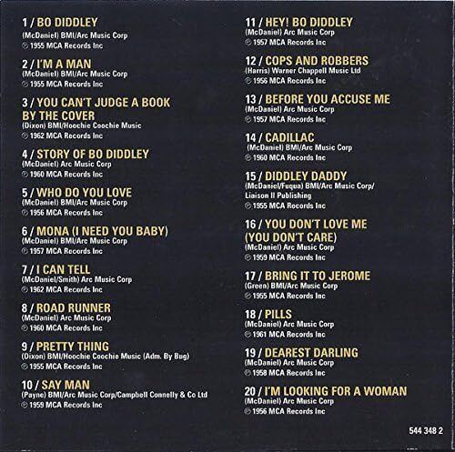 Free Postage! The Essential Bo Diddley. CD.