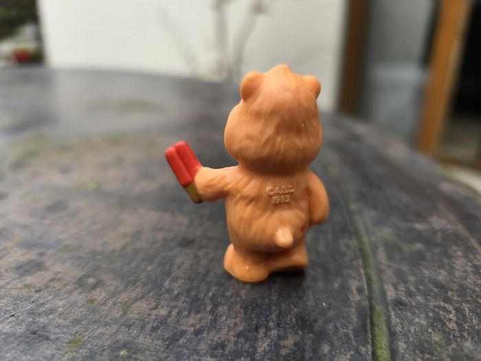 Friend Share Bear Carebear Mini Figure 1983-1984 Kenner A.G.C.