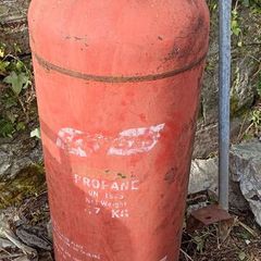 Empty Propane Gas Cylinders