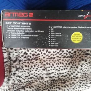 Torque screwdriver set