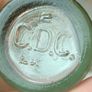 499 - Set of 6 Vintage Clear Glass Screw Cork Top Collectible Decorative Bottles and Jars Image 10