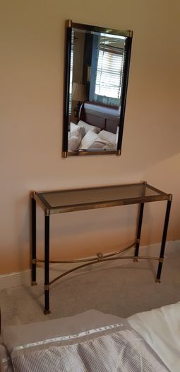 Console Table with matching Mirror