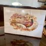 Mid Century Centrepiece Trivet Pot Stand Decorative Cottage Country Style Image 2