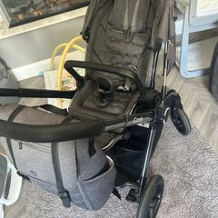 Baby buggy, car seat and isofix