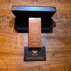 1kg pure Copper Bars. Fine copper bar with COA and box