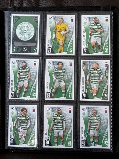 Celtic FC Team Cards Match Attax 23/24