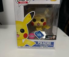 Pikachu Flocked Funko Pop #353