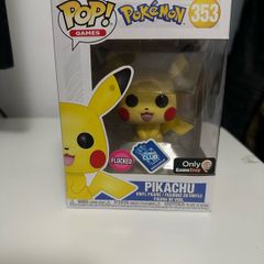 Pikachu Flocked Funko Pop #353