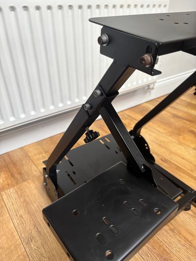Racing wheel stand