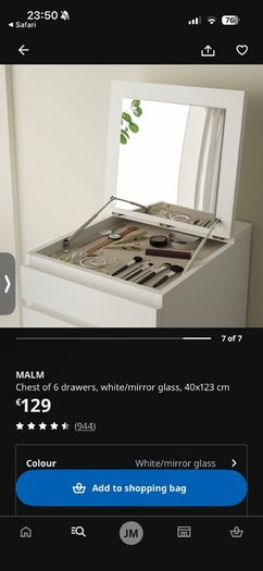 IKEA Malm - Chest of Drawers