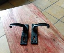 Black door handles