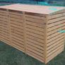 Wheelie Bin Storage 3 Bay Image 2