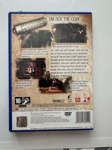 The Da Vinci Code PS2
