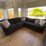 L shaped sofa. Image 4