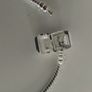 Silver Barrel Clasp Snake Chain Bracelet 18 cm long for charms S925 18 cm Image 2