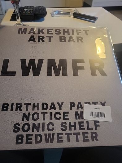 Makeshift Art Bar Dinked edition 45 rpm limited edition numbered clear vinyl