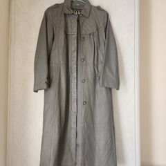 Coat Woman Vintage Leather
