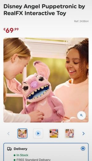 Disney Angel Puppetronic by RealFX Interactive Toy