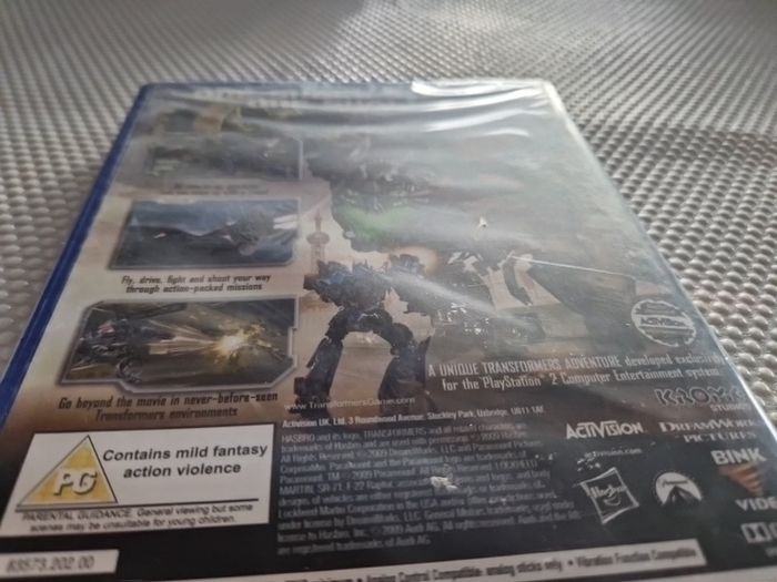Brand new game sealed Transformers Revenge of the Fallen PlayStation2 Ps2 Games Original