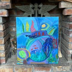Original oil painting by Nuala Cashman