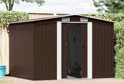 Garden Storage Shed Brown