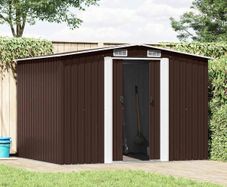 Garden Storage Shed Brown