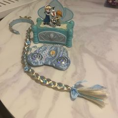Elsa jewellery box (batteries included) bag and headband