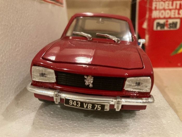 Peugeot 504 GL 1/25 Polistil extremely rare