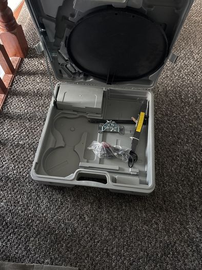 Portable satellite system