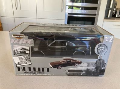 Dodge Charger Kit Bullitt Steve McQueen 1/18 Ertl rare