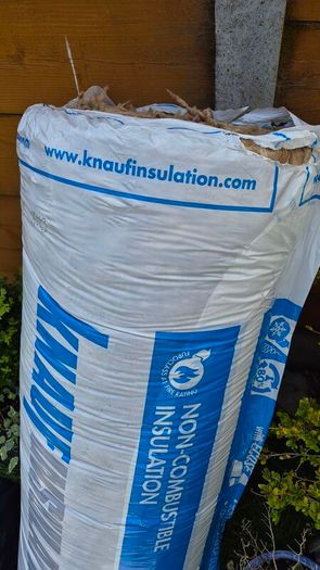 Knauf Earthwoll Loft Roll 44 Combi    Size 100mm