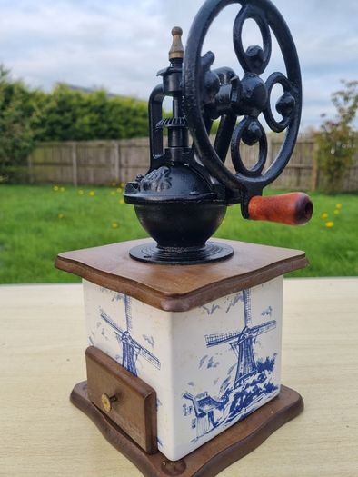 Antique Dutch coffee grinder