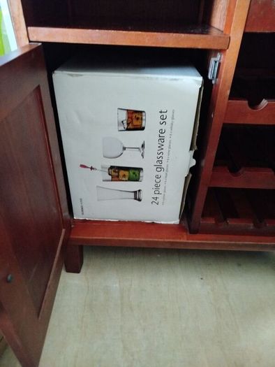 Wooden Wine Bar & Storage