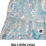 Billieblush Girls Blue Iridescent Sequin Dress Size 4 BNWT Image 3
