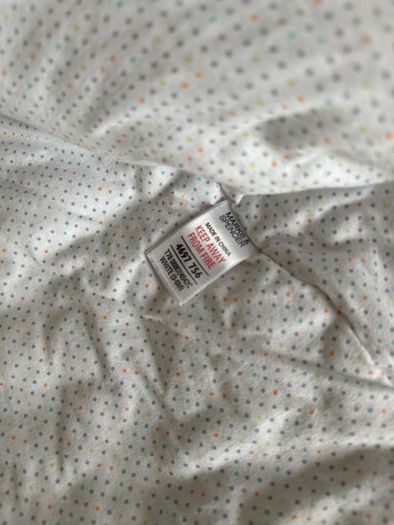 M&S snowsuit white, 3-6 months